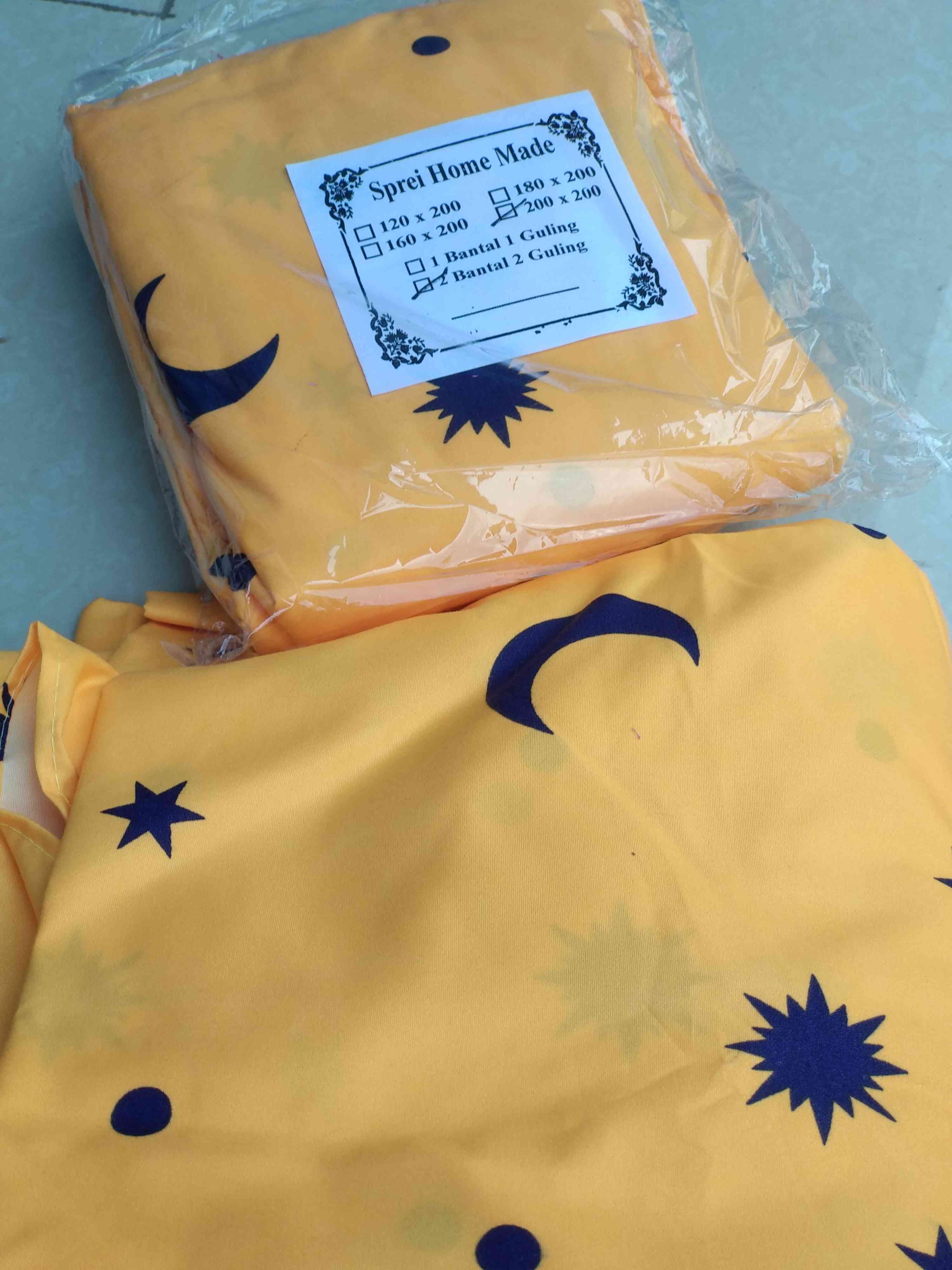 Grosir Sprei Homemade Motif New Falling Star Murah Berkualitas