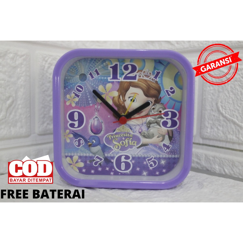 Jam Beker Karakter / Jam Weker / Jam Beker / Jam Alarm / Jam Beker Besi / Jam Meja / Alarm Clock