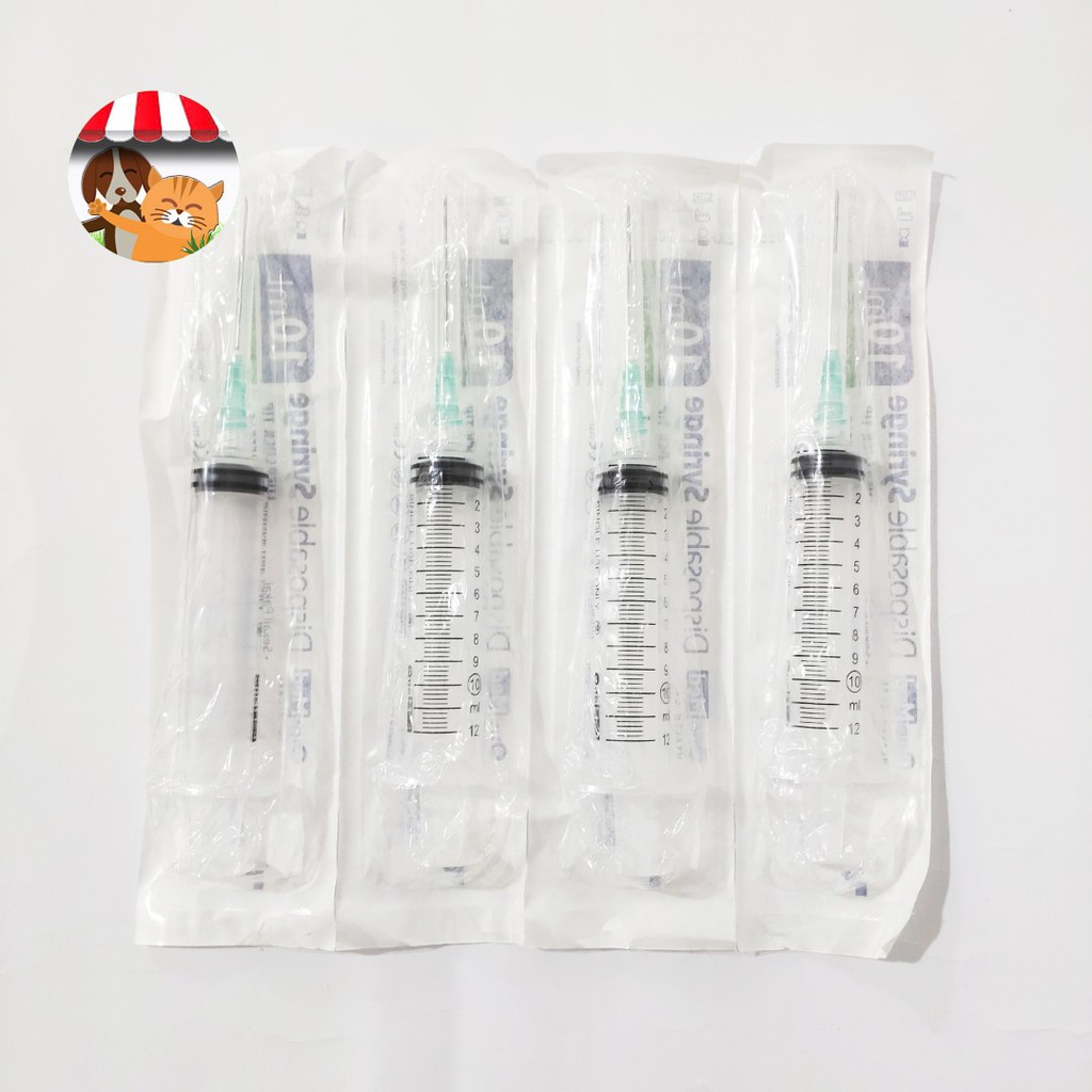 Suntikan / Syringe / Spuit / Spet Kucing Anjing 10ml