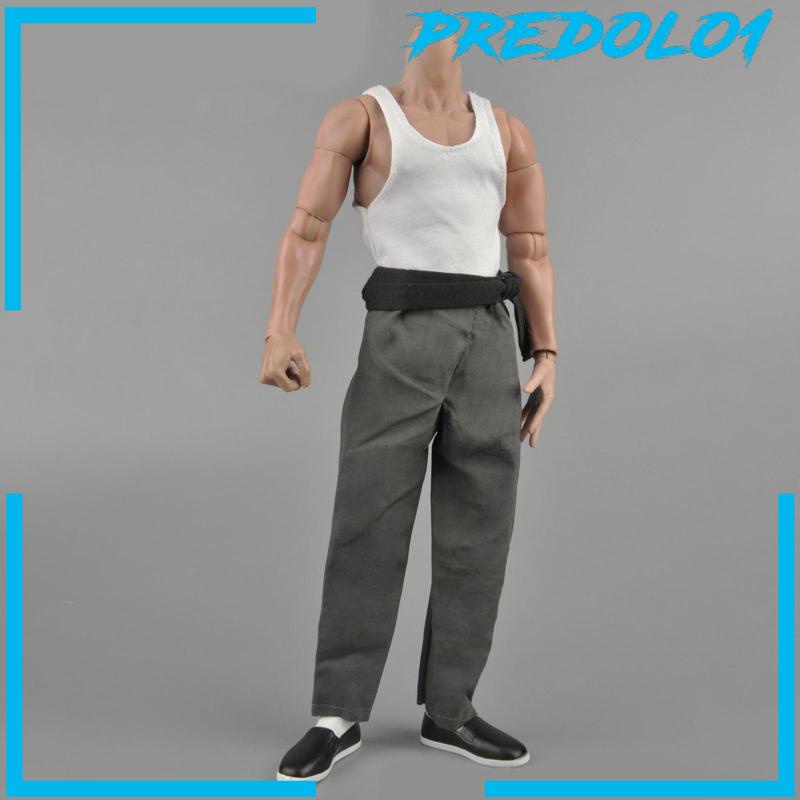 [PREDOLO1] Kung Fu Suit Chinese Kongfu Costum Doll Clothes for Accessories Xmas Gifts