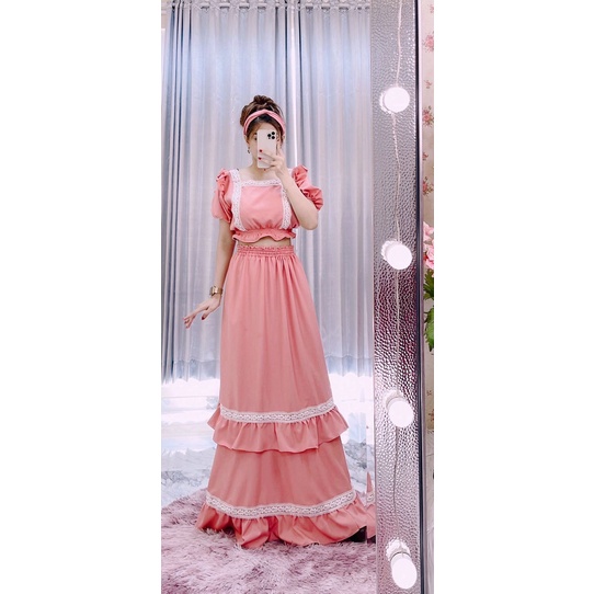 KIYOMI RENDA SET | One Set Murah | Dress wanita