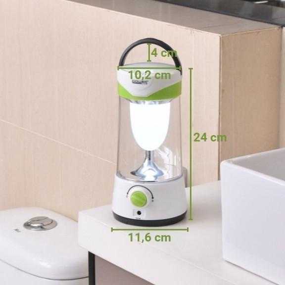 Krisbow Lentera LED Rechargeable 20 lampu led 10 watt