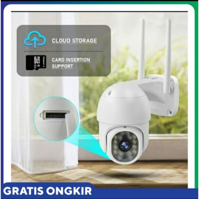 IP CAM CAMERA CCTV OUTDOOR YOOSEE WIRELESS 8MP HD PTZ / MALAM BERWARNA