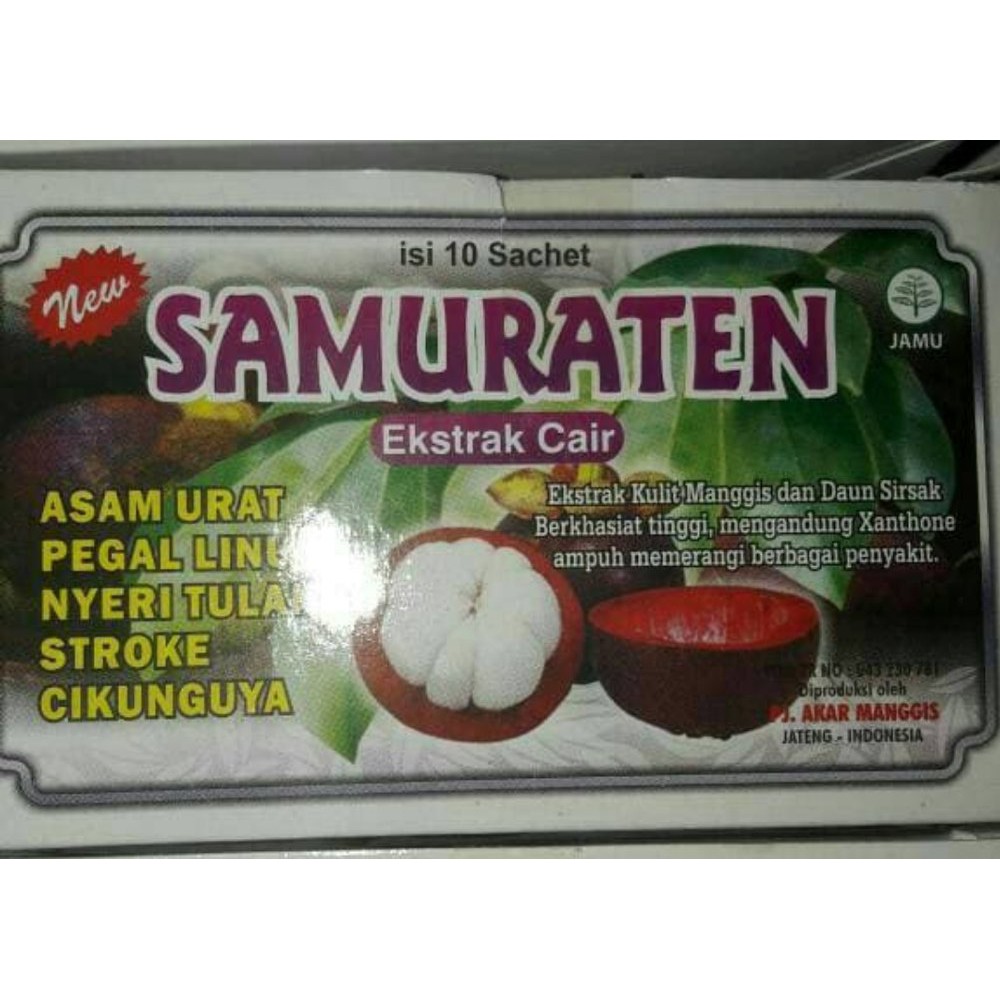 

NEW jamu samuraten kemasan ekonomis