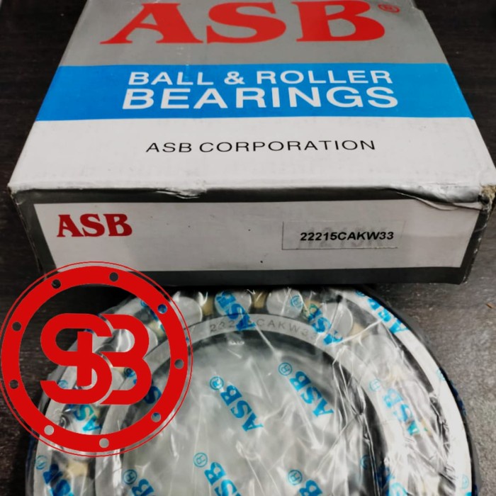 SPHERICAL ROLLER BEARING LAKER LAHER 22215 CAKW33 ASB (75x130x31)