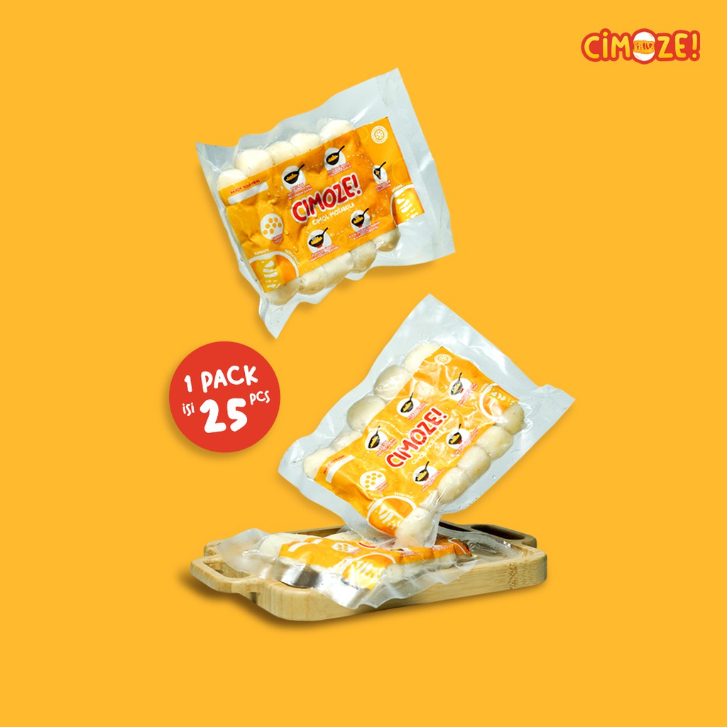

CIMOZE! Cimol Mozarella 1 pack isi 25 pcs