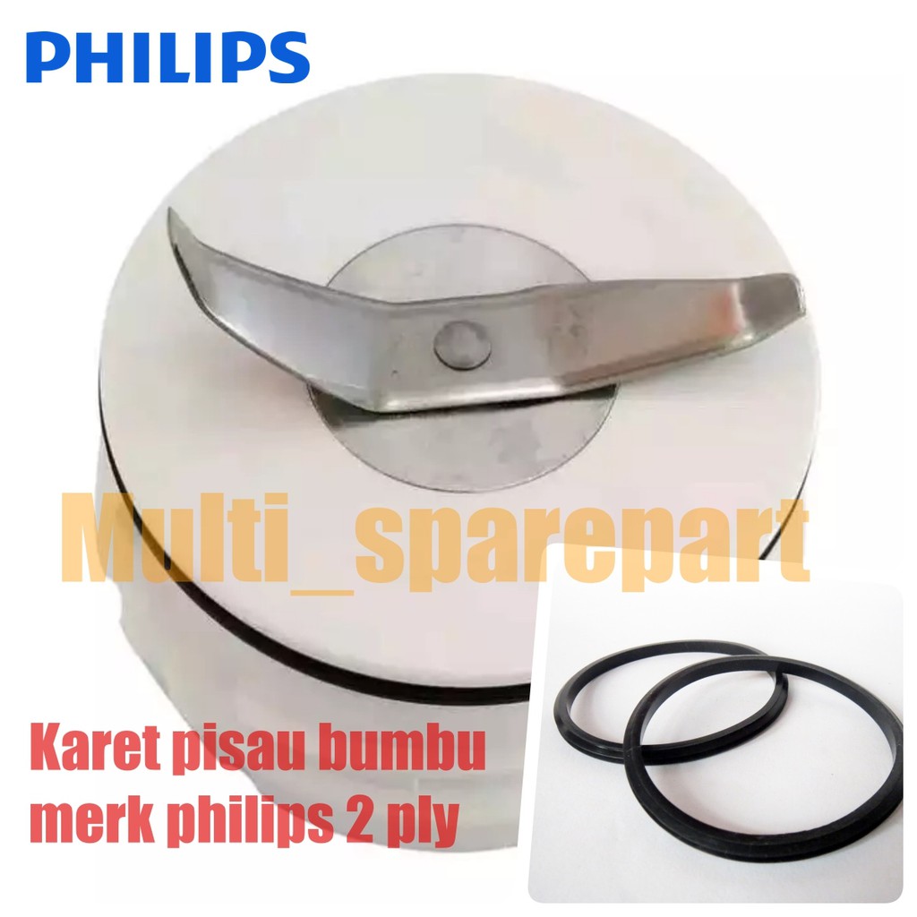 Karet Seal pisau bumbu blender philips Hr 2115 2116 2061 2071 mangkok / mill