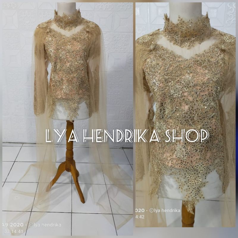 Atasan kebaya pengantin modern/ kebaya wisuda