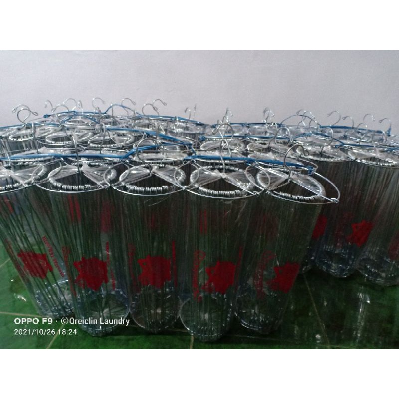 GANTUNGAN BAJU BULAT-HANGER BUNDAR 24 stick TEBAL