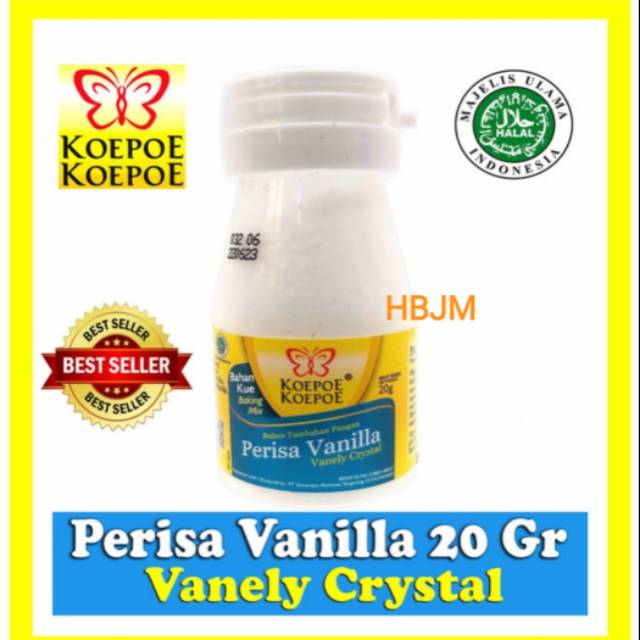 

PERISA VANILA 20 GR KOEPOE KOEPOE - VANELY CRYSTAL