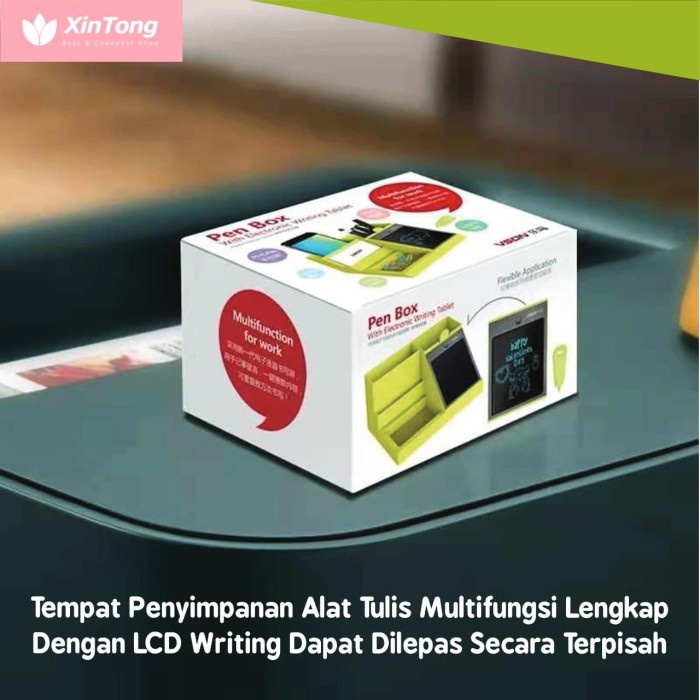 

Buruan Tempat Penyimpanan Alat Tulis Multifungsi Lengkap Dengan Lcd Writing Diskon