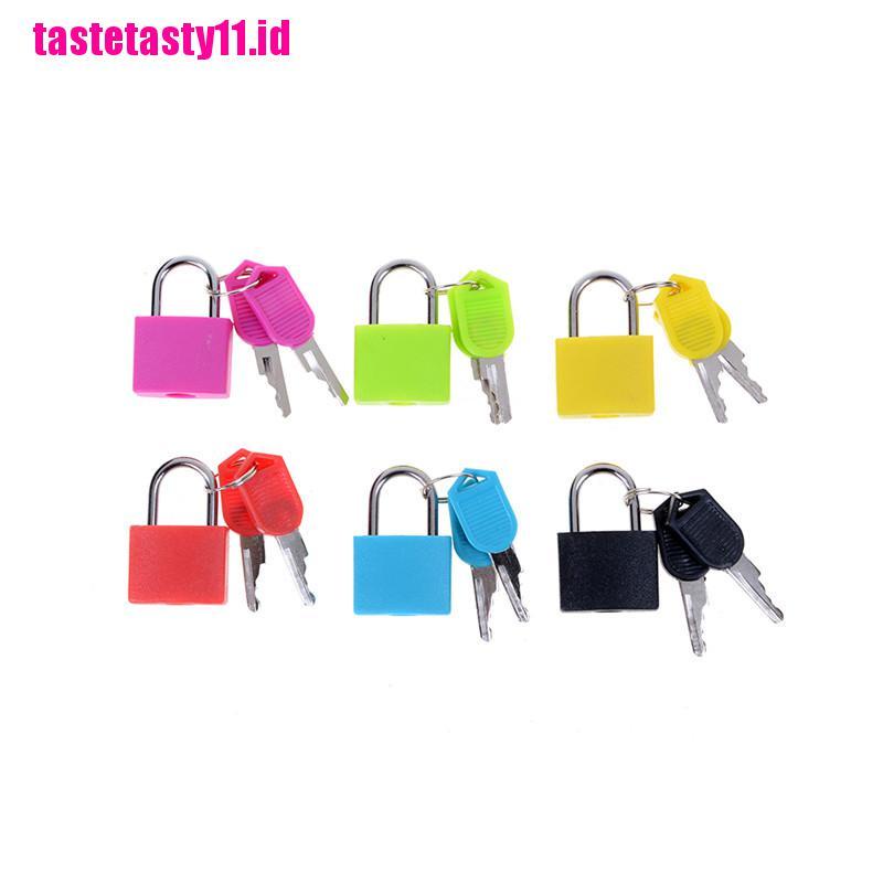 【TTID】Hot sale Best Price New Small Mini Strong Steel Padlock Travel Tiny Suitc