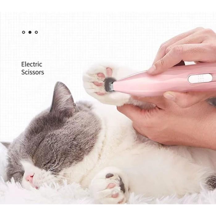 Mini pet clipper cukuran anjing kucing paw clipper