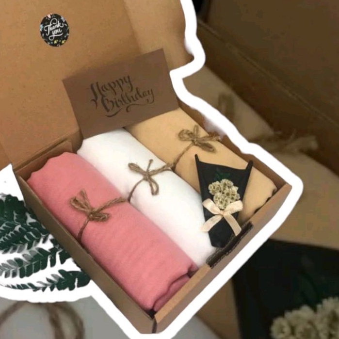 Hempers hijab sovenir hijab pasmina paket kado ulang tahun wanita jangan lupa baca deskripsi