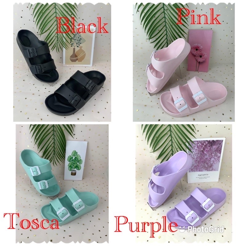 PROMO SANDAL HEMA 9339W/SANDAL SELOP WANITA KOREA STYLE FC PROMO