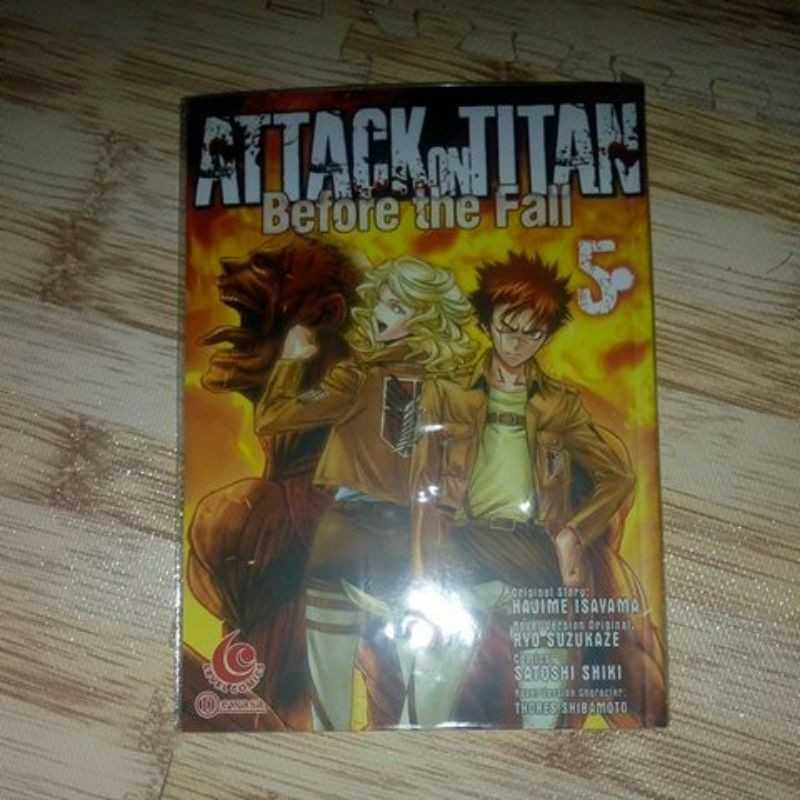Komik Shingeki No Kyojin Attack On Titan Before The Fale Vol 1 8 Shopee Indonesia