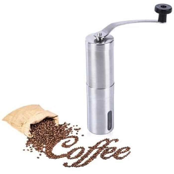 Portable Manual Coffee Grinder Stainless Tall 20CM 010