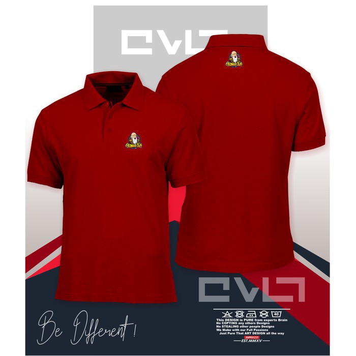 Poloshirt / Kaos Polo Cap Orang Tua Sedjak 1948 Logo V.1 Murah