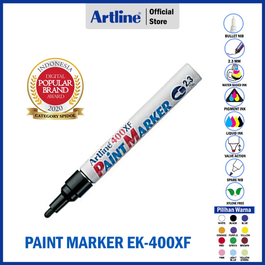 

Spidol ARTLINE Paint Marker EK-400XF