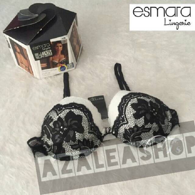 Bra Esmara Lace  Black-White