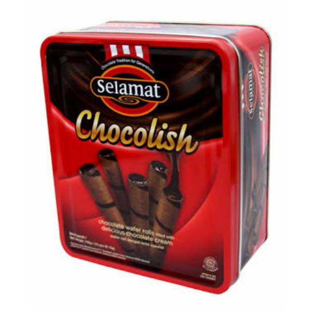 Selamat Chocolish wafer roll 15x10g