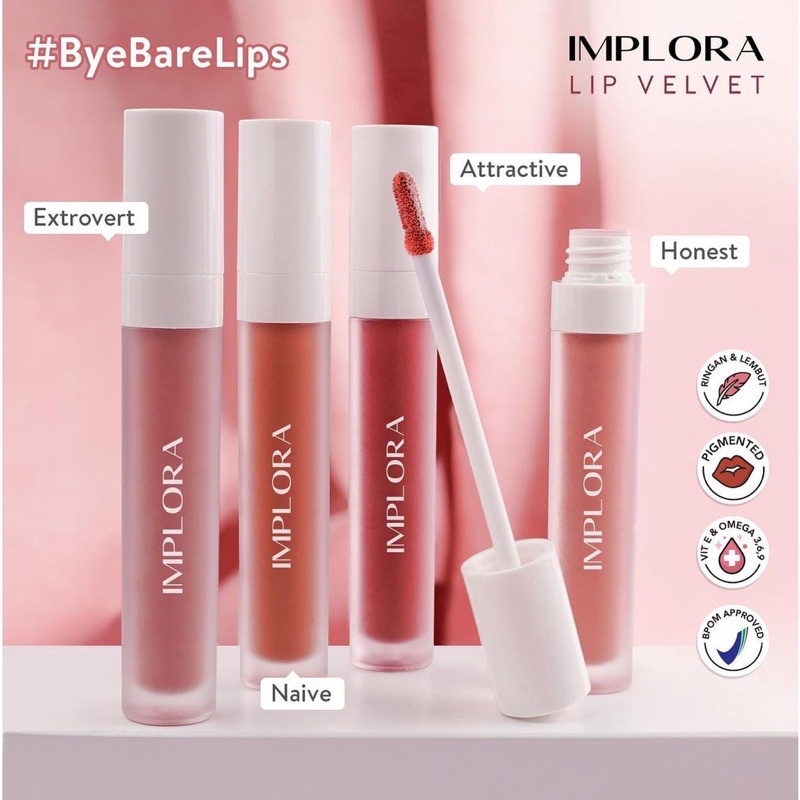 IMPLORA LIP VELVET / LIP CREAM IMPLORA VELVET