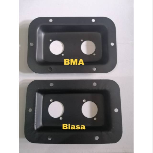 Plat spikon spikom BMA atau dudukan spikon speakon BMA