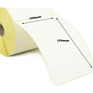 

✶ LABEL BARE 100 X 150 mm KERTAS STICKER DIRECT THERMAL 100x150 300pc ✿