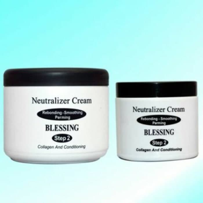 Blessing Neutralizer Cream 500gr - Rebonding Smoothing Perming Rambut