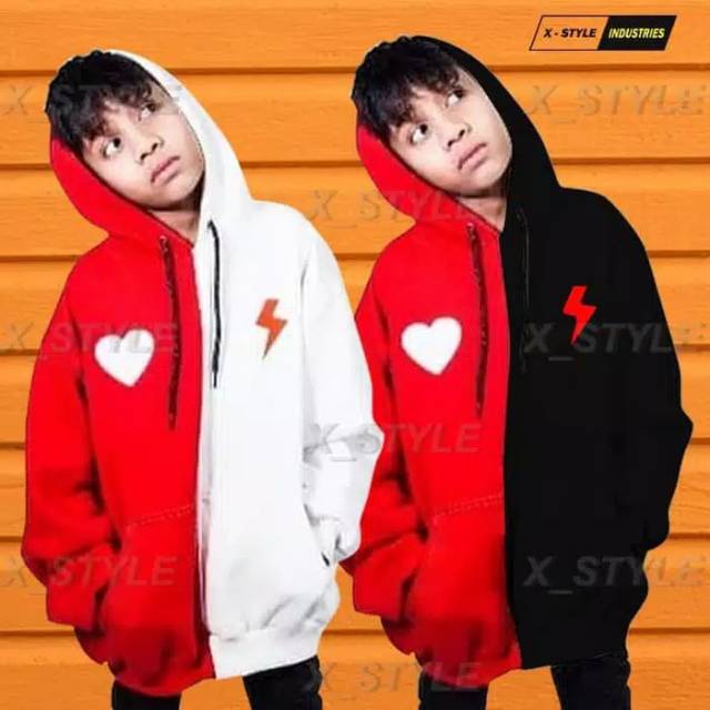 JAKET HOODIE ZIPER FATEH GAN HALILINTAR