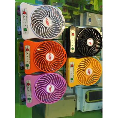 kipas angin mini portable F95B charger baterai 18650 TERLARIS