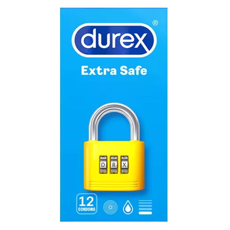 DUREX EXTRA SAFE ISI 12 KONDOM AMAN