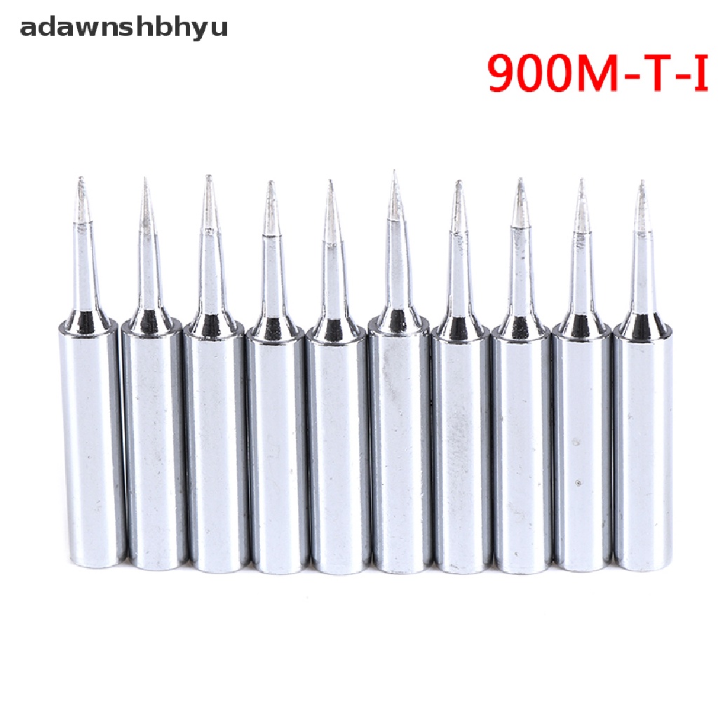 Adawnshbhyu 10pcs 900m-t-i soldering tips solder Tajam Pengganti solder Kepala Alat