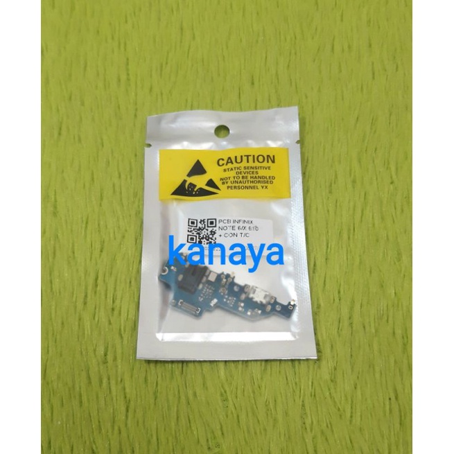 PCB charger infinix Note 6 x610 - Konektor charger infinix Note 6 x610