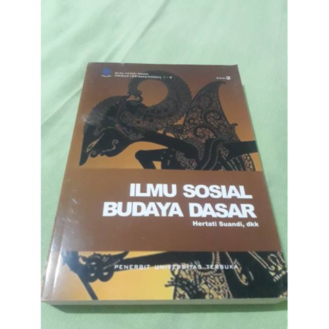 Buku Modul Universitas Terbuka Ilmu Sosial Budaya Dasar Mkdu4109 Shopee Indonesia