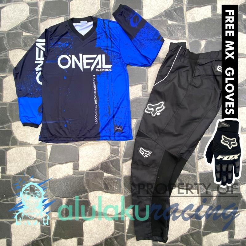 Jersey &amp; Celana MX Trail Motocross - Paket Bundling ONCT0601-F41