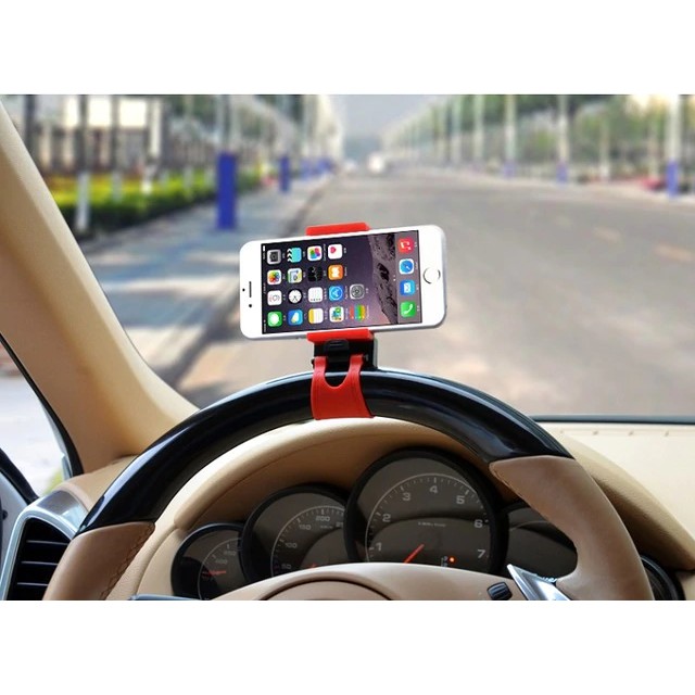 Steering Wheel Phone Socket Holder