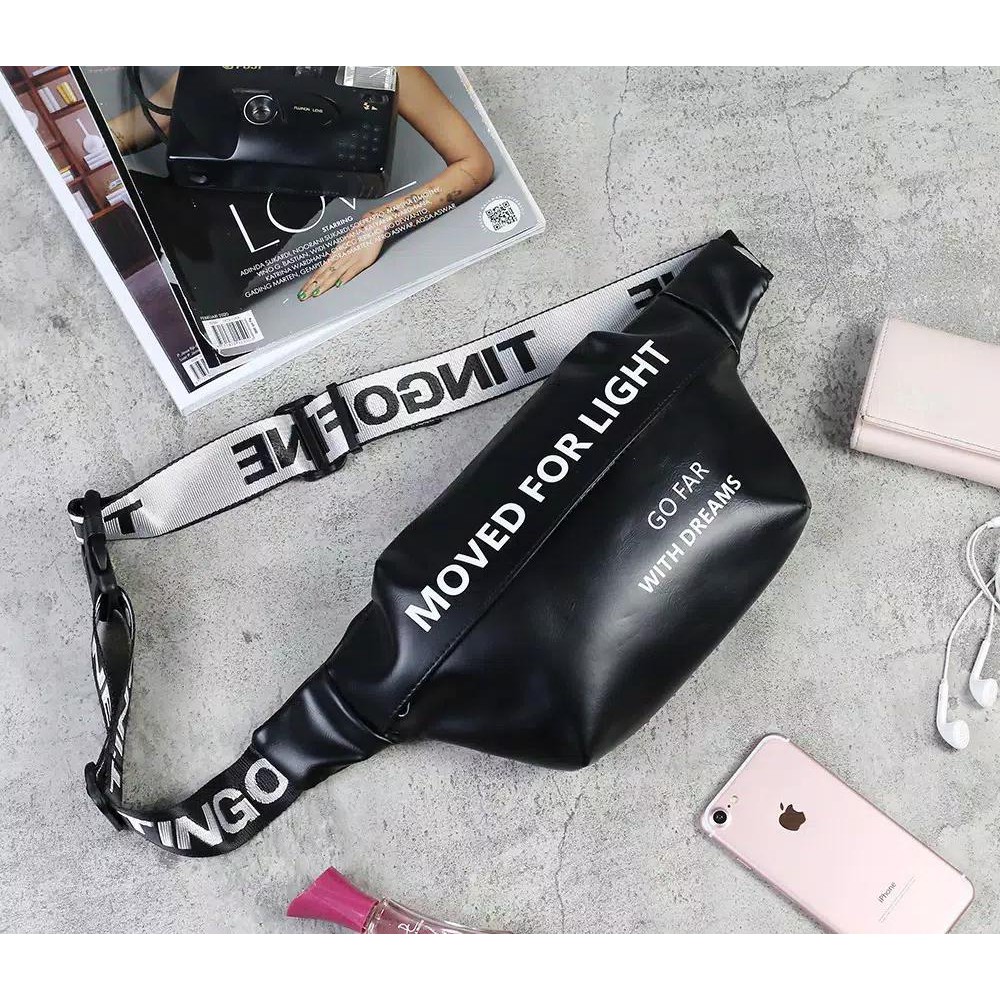 NEW Waistbag MFL Tas Slempang Pria Wanita Selempang Import Anti Air Termurah