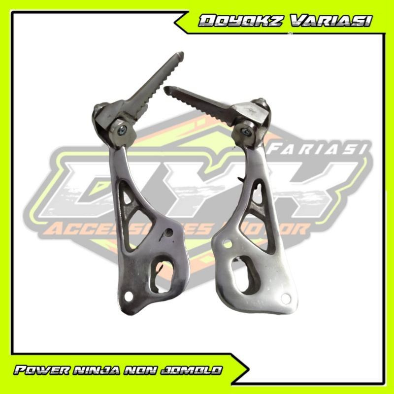 Power dudukan step footstep postep belakang ninja r step non jomblo ninja r step belakang ninja r kn