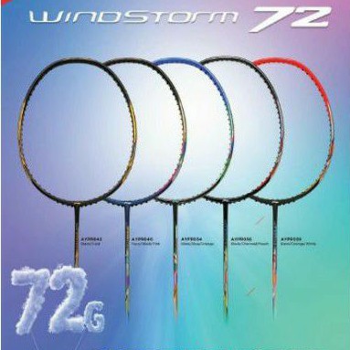 RAKET BADMINTON LINING WINDSTORM 72 G NEW COLOR