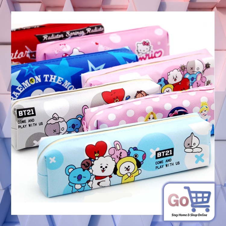 

Go - S591 Tempat Pensil Karakter / Pencil Pouch / Stationary / Perlengkapan Sekolah
