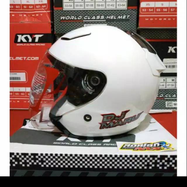 Kyt dj maru putih + bonus masker sruba