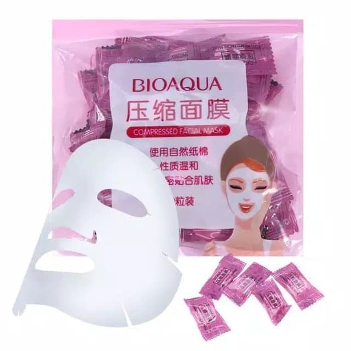 Cara memakai masker bioaqua