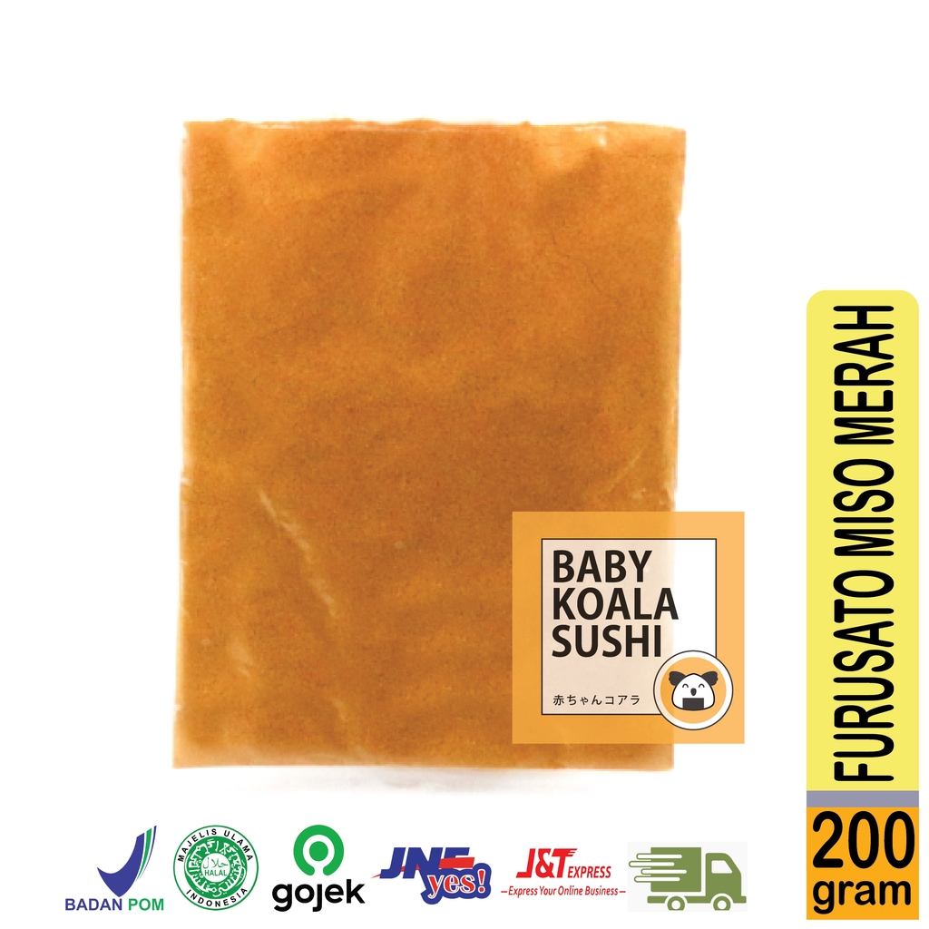 FURUSATO Pasta Miso Merah 200 g Halal │ Tauco Ala Jepang untuk Sup Miso Soup Ramen Udon