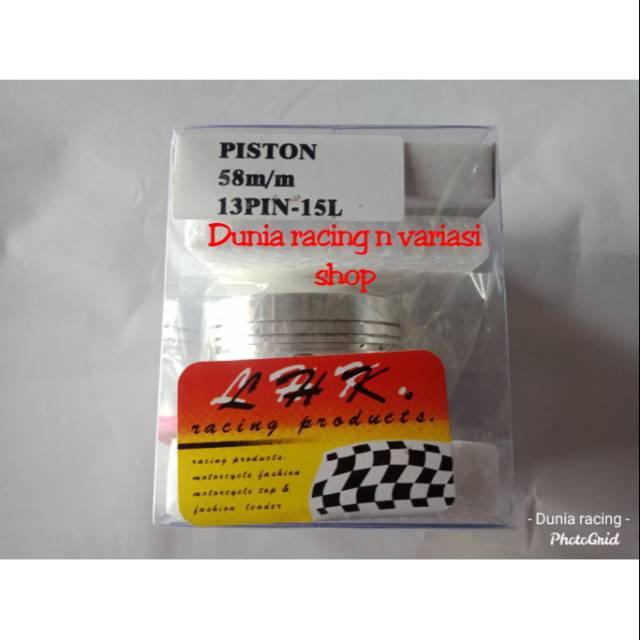 Piston LHK 58 58.5 Pin 13 asli dan original LHK