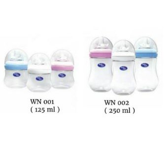 Babysafe Baby Safe Botol Susu Wide Neck 125 ml WN001 / 250 ml WN002