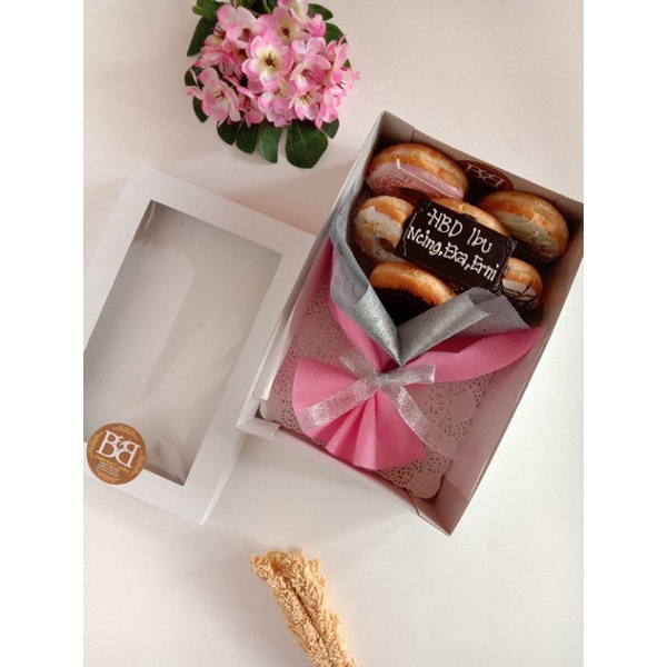 

Bnbpastriesncake Donat Bouquet Isi 6