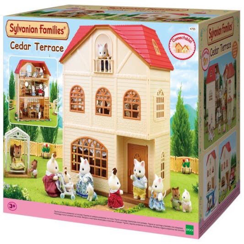 preloved 3 story house sylvanian families
