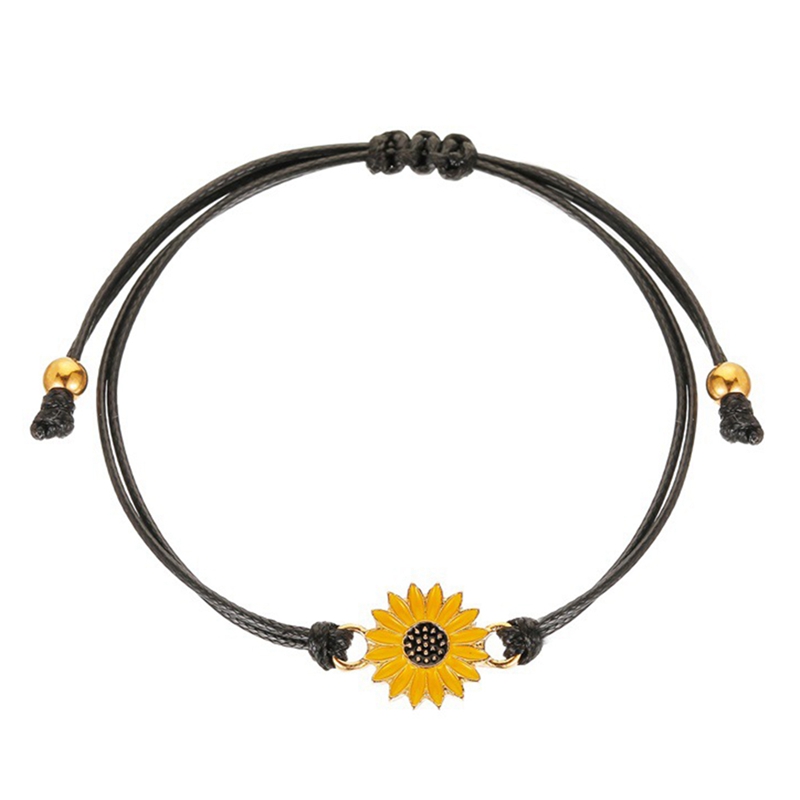 2pcs/set Daisy Bracelet Korea New Fashion Jewelry Accessory