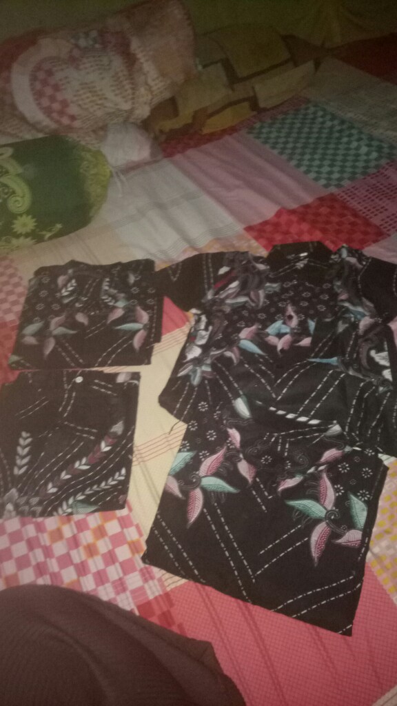 Bisa Pisah Batik Couple Keluarga Sania Ruffle Ori Ndoro Jowi Termurah Prasasti Abu